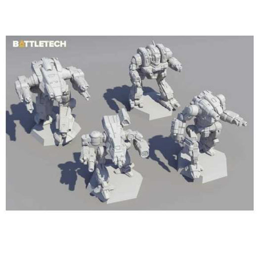 BattleTech Inner Sphere Heavy Battle Lance (T.O.S.) -  Catalyst Game Labs