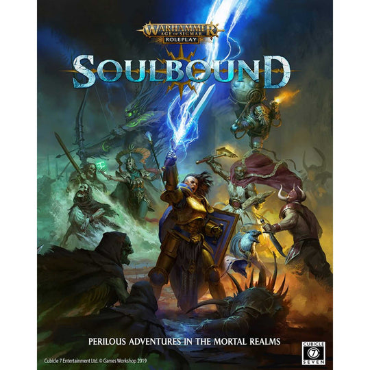 Soulbound: Warhammer Age of Sigmar Roleplay (T.O.S.) -  Cubicle Seven
