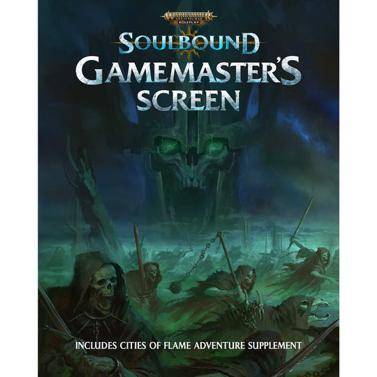 Soulbound Gamemasters Screen: Warhammer Age of Sigmar Roleplay -  Cubicle Seven