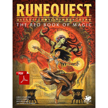 RuneQuest: The Red Book of Magic (T.O.S.) -  Chaosium Inc