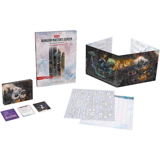 Dungeon Masters Screen Dungeon Kit: Dungeons and Dragons (T.O.S.) -  Wizards of the Coast