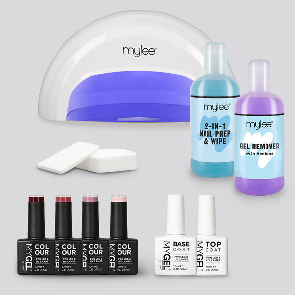 shellac nail kit mylee