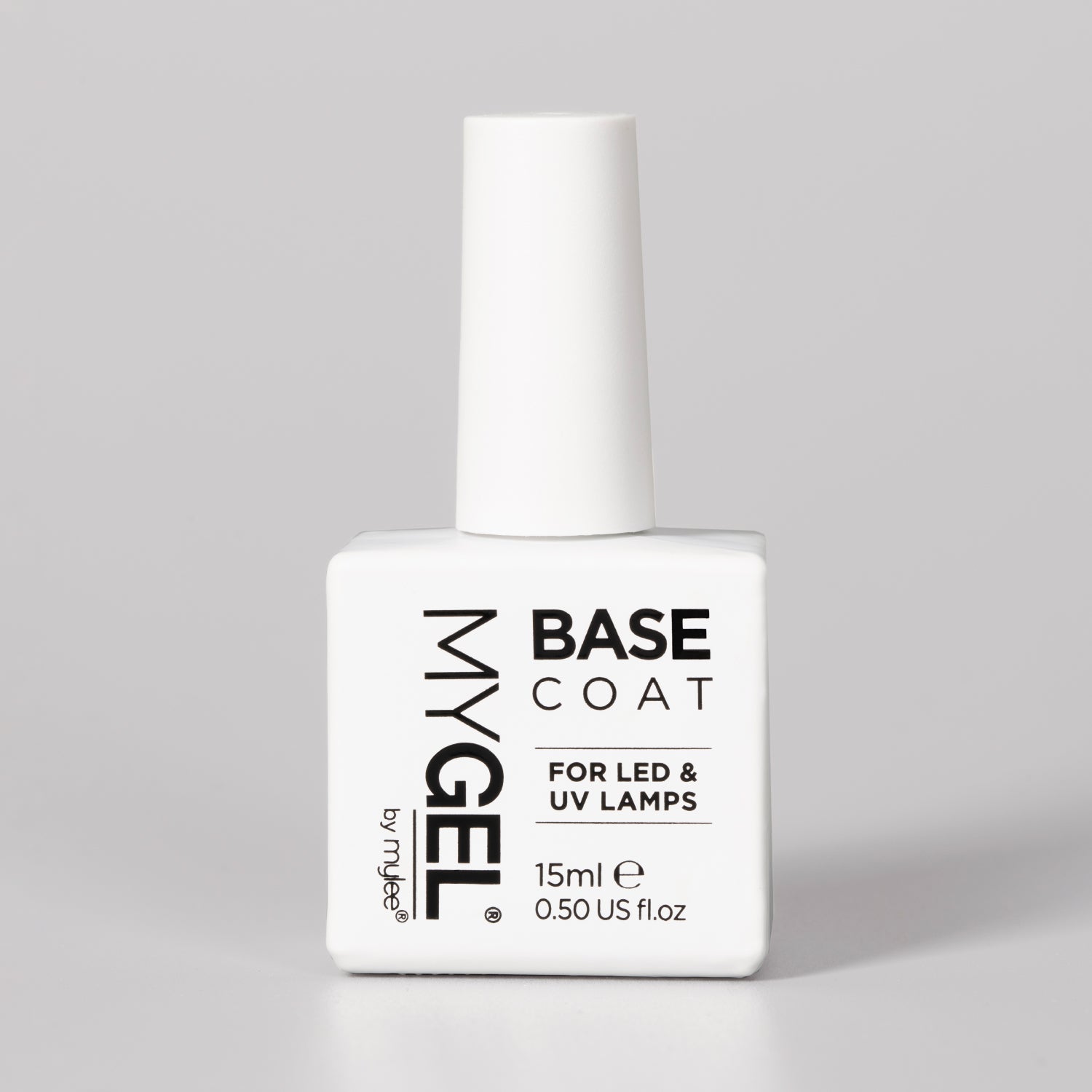 Image of Mylee Base Coat LED/UV Gel Nail Polish 15ml – Long Lasting At Home Manicure/Pedicure, High Gloss And Chip Free Wear Nail Varnish