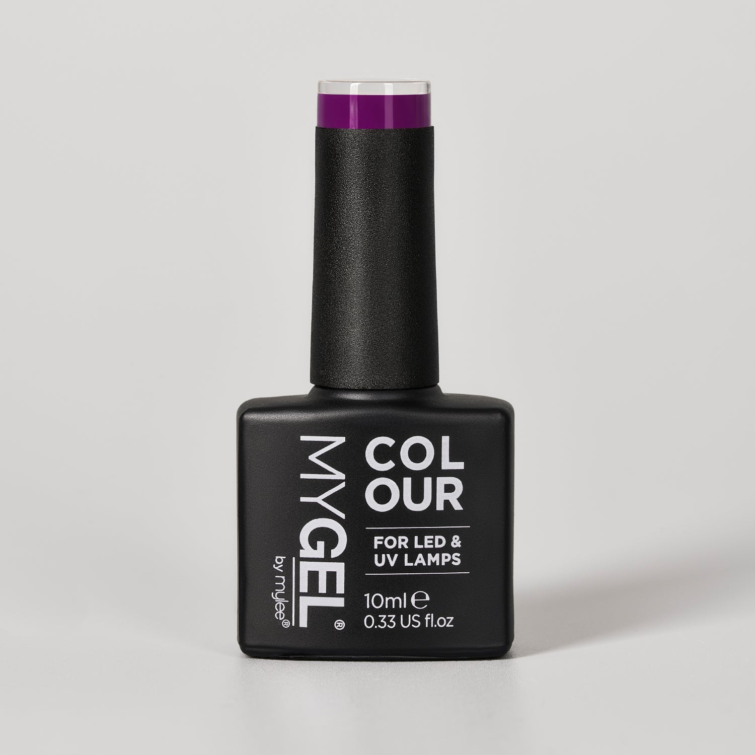 Mylee Lost Memories LED/UV Purple Glitter Gel Nail Polish 10ml – Long Lasting At Home Manicure/Pedicure, High Gloss And Chip Free Wear Nail Varnish