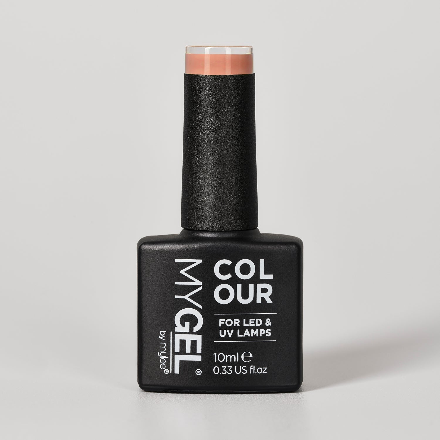 Mylee Caramel LED/UV Nude Gel Nail Polish 10ml – Long Lasting At Home Manicure/Pedicure, High Gloss And Chip Free Wear Nail Varnish