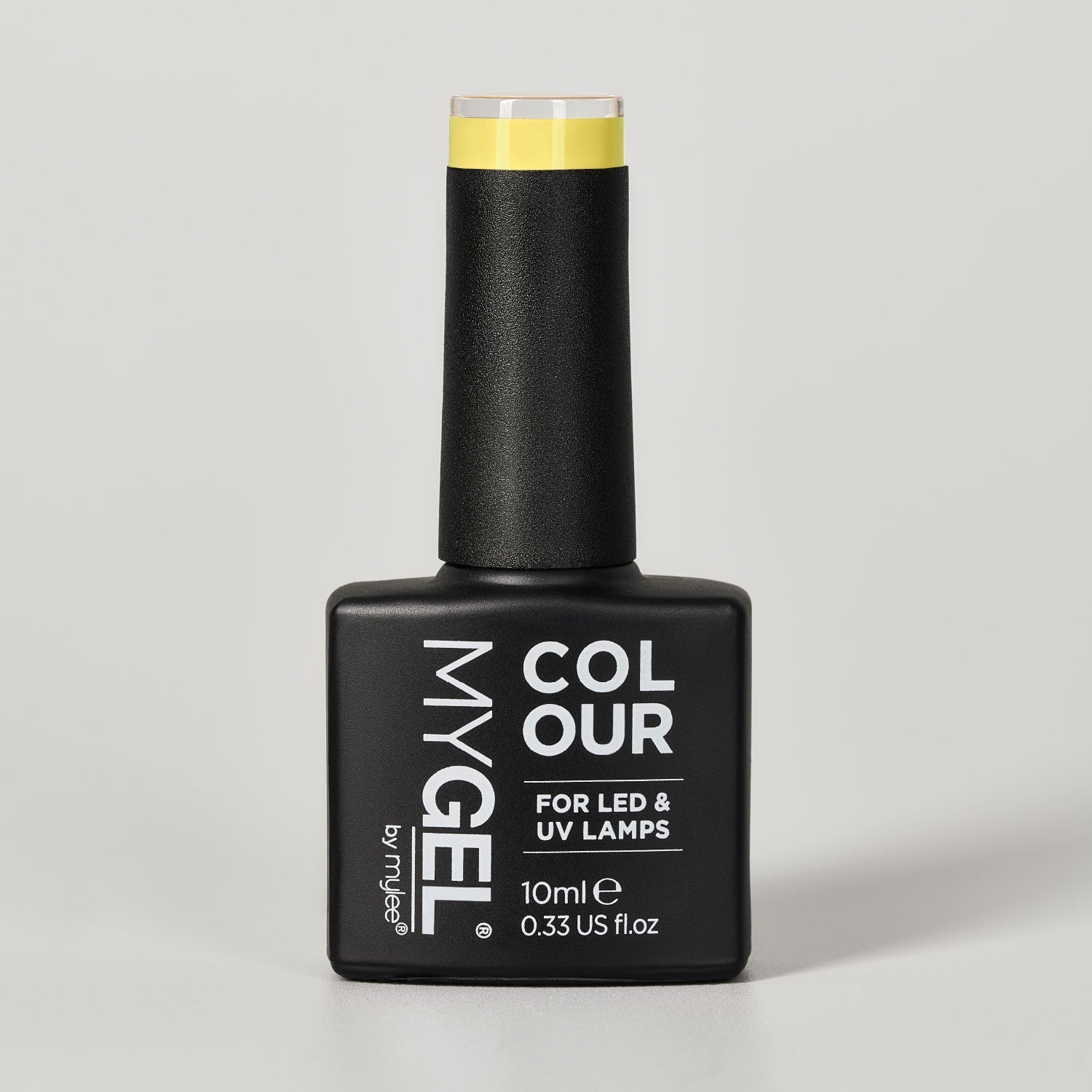 Mylee Lemon Squeeze LED/UV Yellow Gel Nail Polish 10ml – Long Lasting At Home Manicure/Pedicure, High Gloss And Chip Free Wear Nail Varnish