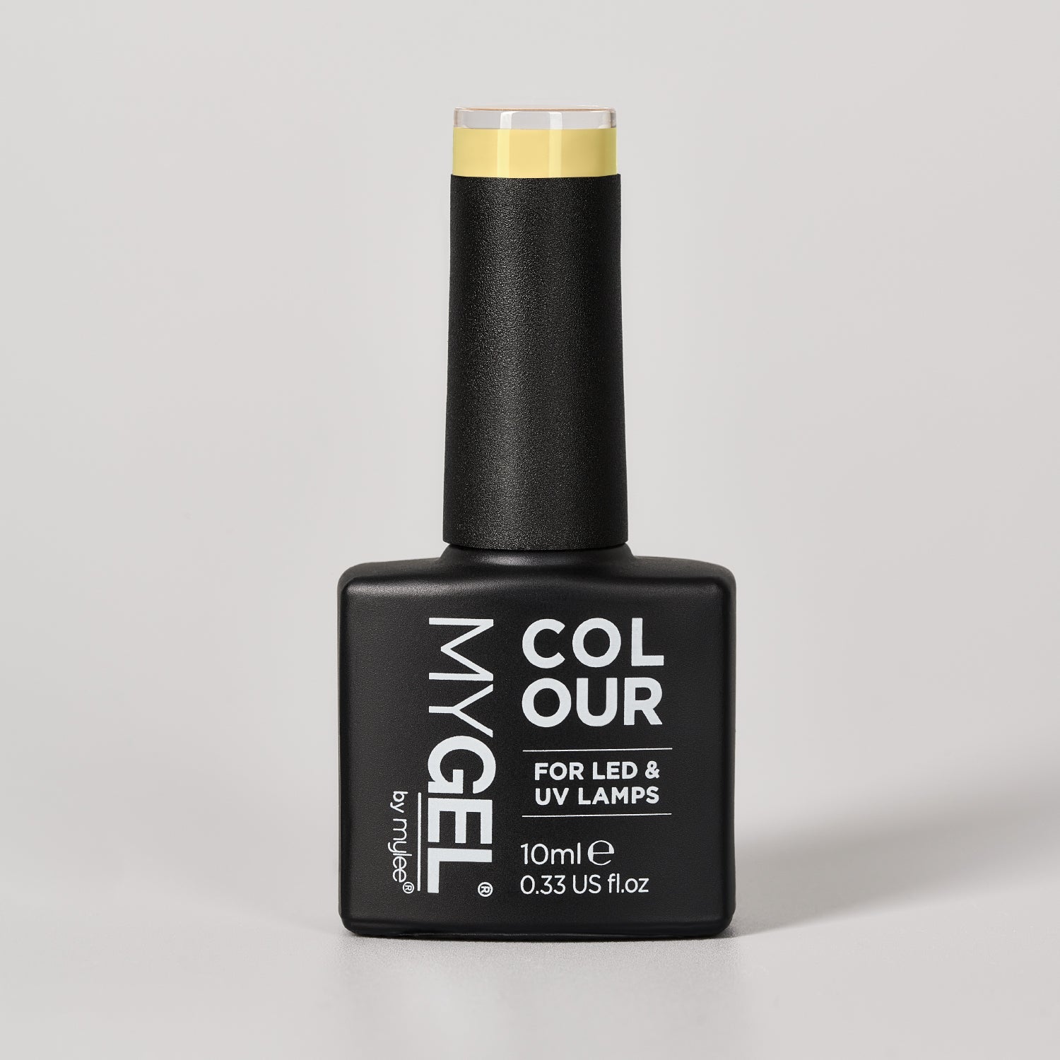 Mylee Twist And Shine LED/UV Yellow Gel Nail Polish 10ml – Long Lasting At Home Manicure/Pedicure, High Gloss And Chip Free Wear Nail Varnish