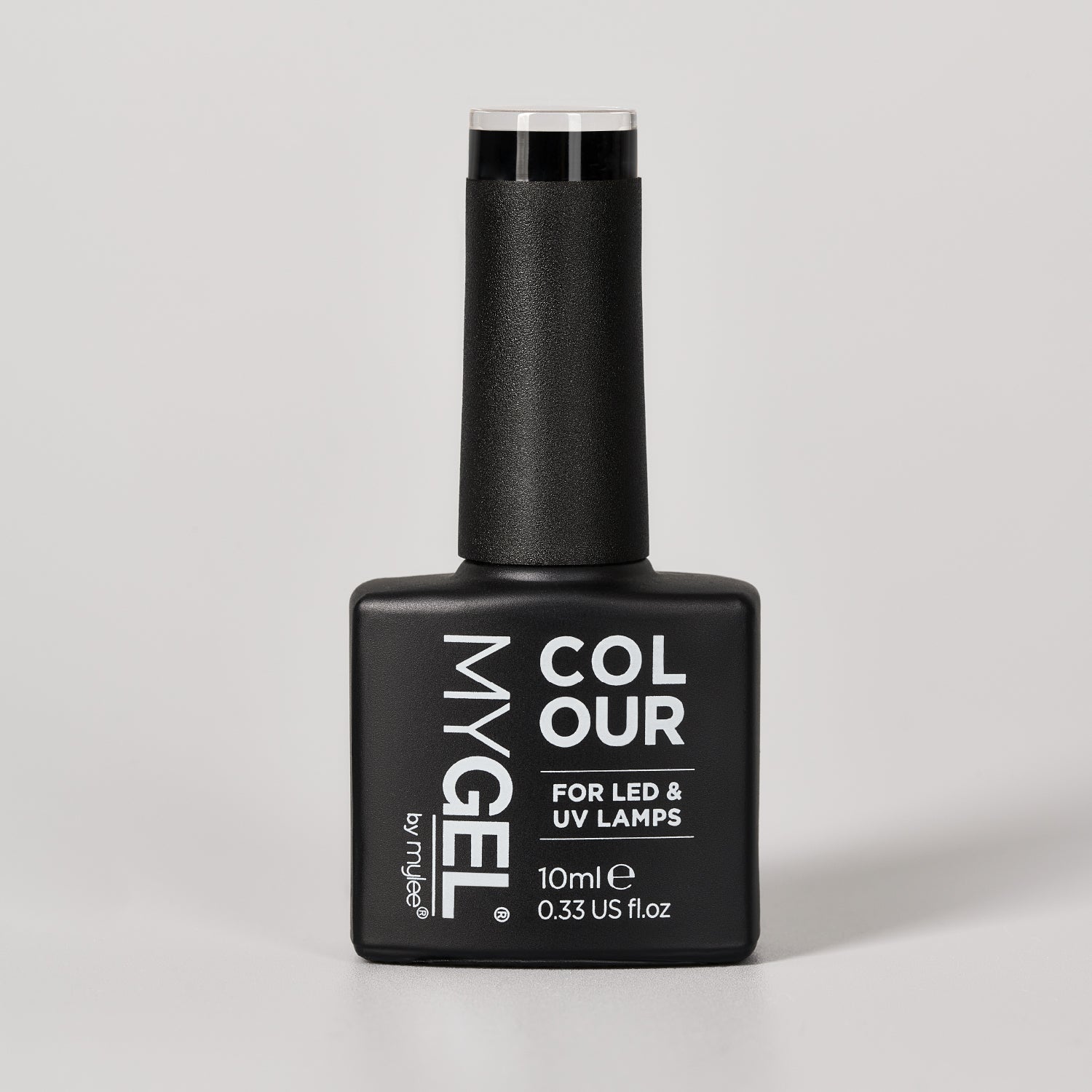 Mylee Stalker LED/UV Black Gel Nail Polish 10ml – Long Lasting At Home Manicure/Pedicure, High Gloss And Chip Free Wear Nail Varnish