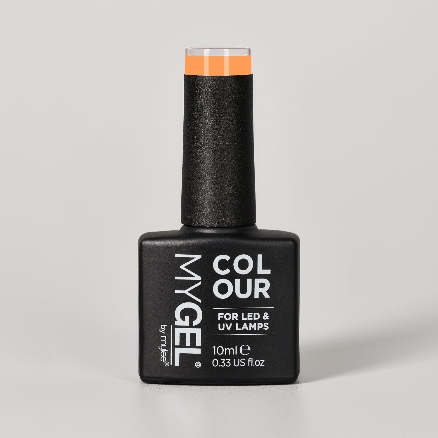 Mylee Safari Trip LED/UV Orange Gel Nail Polish - 10ml – Long Lasting At Home Manicure/Pedicure, High Gloss And Chip Free Wear Nail Varnish