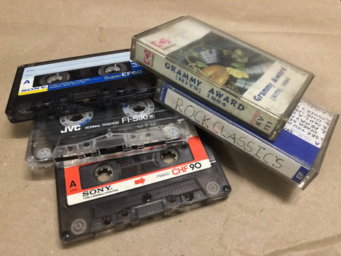 Growing up in the 80s - cassates and mixtapes