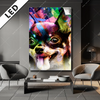 Led Bild Abstrakter Chihuahua Hochformat Produktvorschau