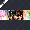 Led Bild Abstrakter Chihuahua Panorama Motivvorschau