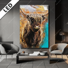 Led Bild Abstrakter Highlander Hochformat Produktvorschau