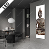 Led Bild Buddha In Lotus Pose No 2 Schmal Produktvorschau
