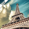 Led Bild Eifelturm In Paris Panorama Zoom