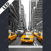 Led Bild Gelbe Taxis New York Hochformat Motivvorschau