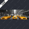 Led Bild Gelbe Taxis New York Panorama Motivvorschau