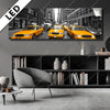 Led Bild Gelbe Taxis New York Panorama Produktvorschau