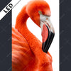 Led Bild Rosa Flamingo Hochformat Motivvorschau