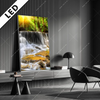 Led Bild Wald Wasserfall No 2 Hochformat Produktvorschau