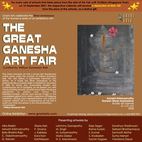 Gnani Art Ganesha Art Fair - Sep '21 - Silver Anniversary