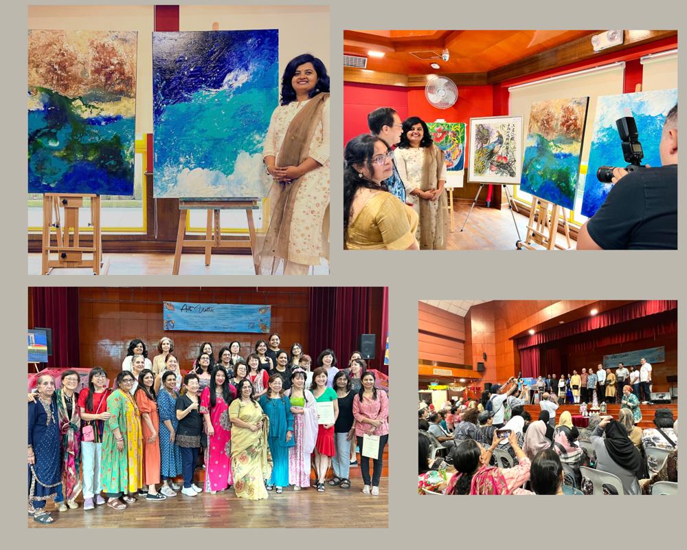 Ashwini Art - Katong CC '23 Art Unites Exhibition