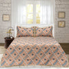 Mora Orange Multani Bedsheet Set