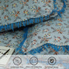 Nova Sapphire Multani Bed Sheet Set - Khan Tex