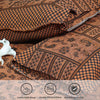 Diamond Khaddar Classic Brown Multani Bed Sheet Set - Khan Tex