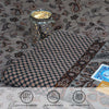 Diamond Khaddar Rustic Grey Multani Bed Sheet Set - Khan Tex