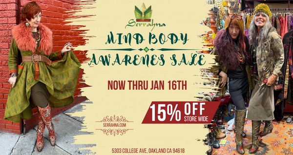 Serrahna's Mind Body Awareness Sale Jan 1-16, 2024