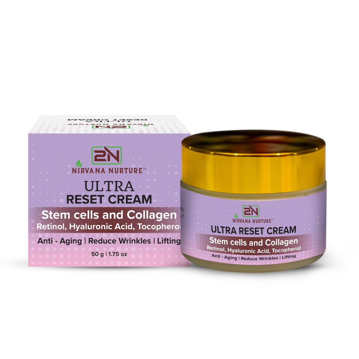 Ultra Reset Anti Aging Cream Reduce Wrinkles, Fine Lines, Boost Firmness, Elasticity