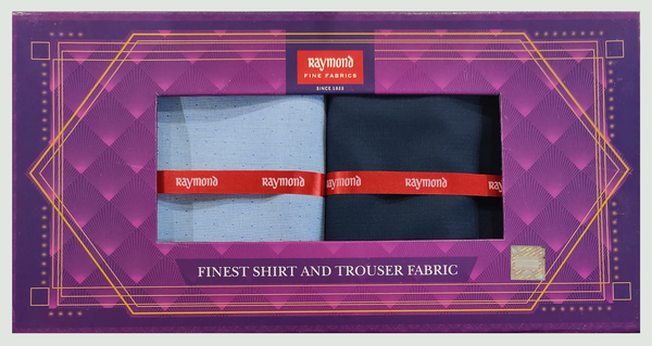 Raymond Unstitched Cotton Shirt  Trouser Fabric Checkered  Mansfab