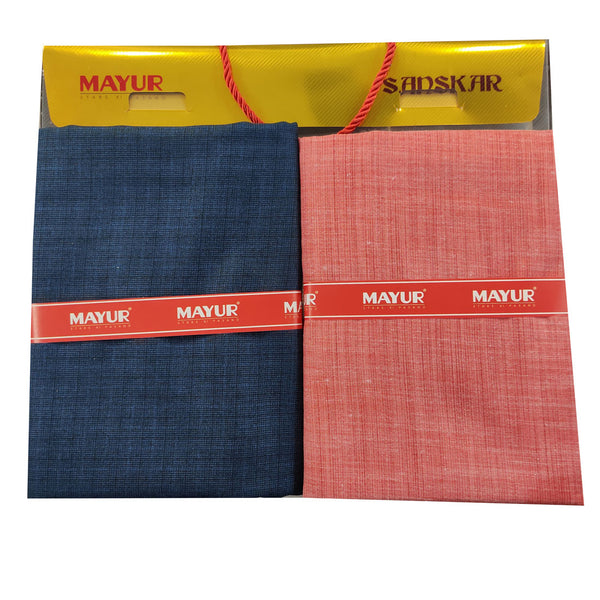 Raymond Emerald Club Gift Pack of Unstitched Shirt  Trouser Fabrics   Vaibhavs Creations