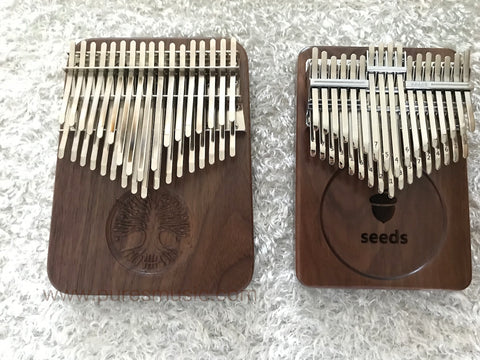 34 key kalimba Hluru VS Seeds VS Chill Angels Daimone VS LingTing