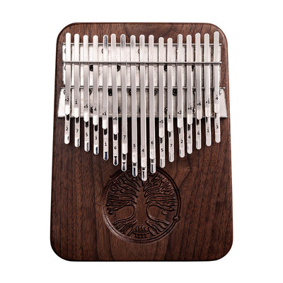 Seeds Double Layer Kalimba 34 Key Flat Board Solid Wood Keyboards Thumb  Piano Innovation Musical Instruments Set