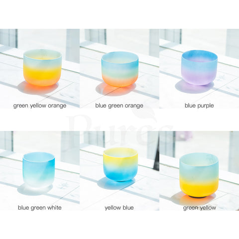 Rainbow Crystal sound bowl