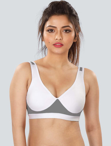 Dermawear Padded Racer Back Sports Bra SB-1101 - Fashionchum by Madame-'G