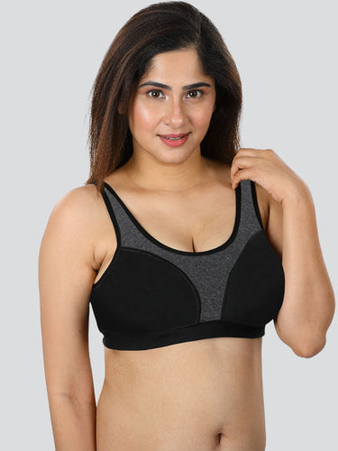 Panache Women s Underwire Sports Bra Black 34B in Ajmer at best price by  Paliwal Uniforms & Bag House - Justdial