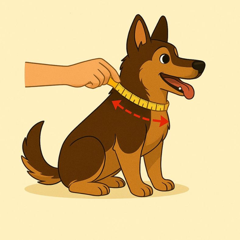 Comment choisir la bonne taille du collier chien
