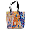 Electric Sunburst Canvas Tote Bag - Annette Price Art
