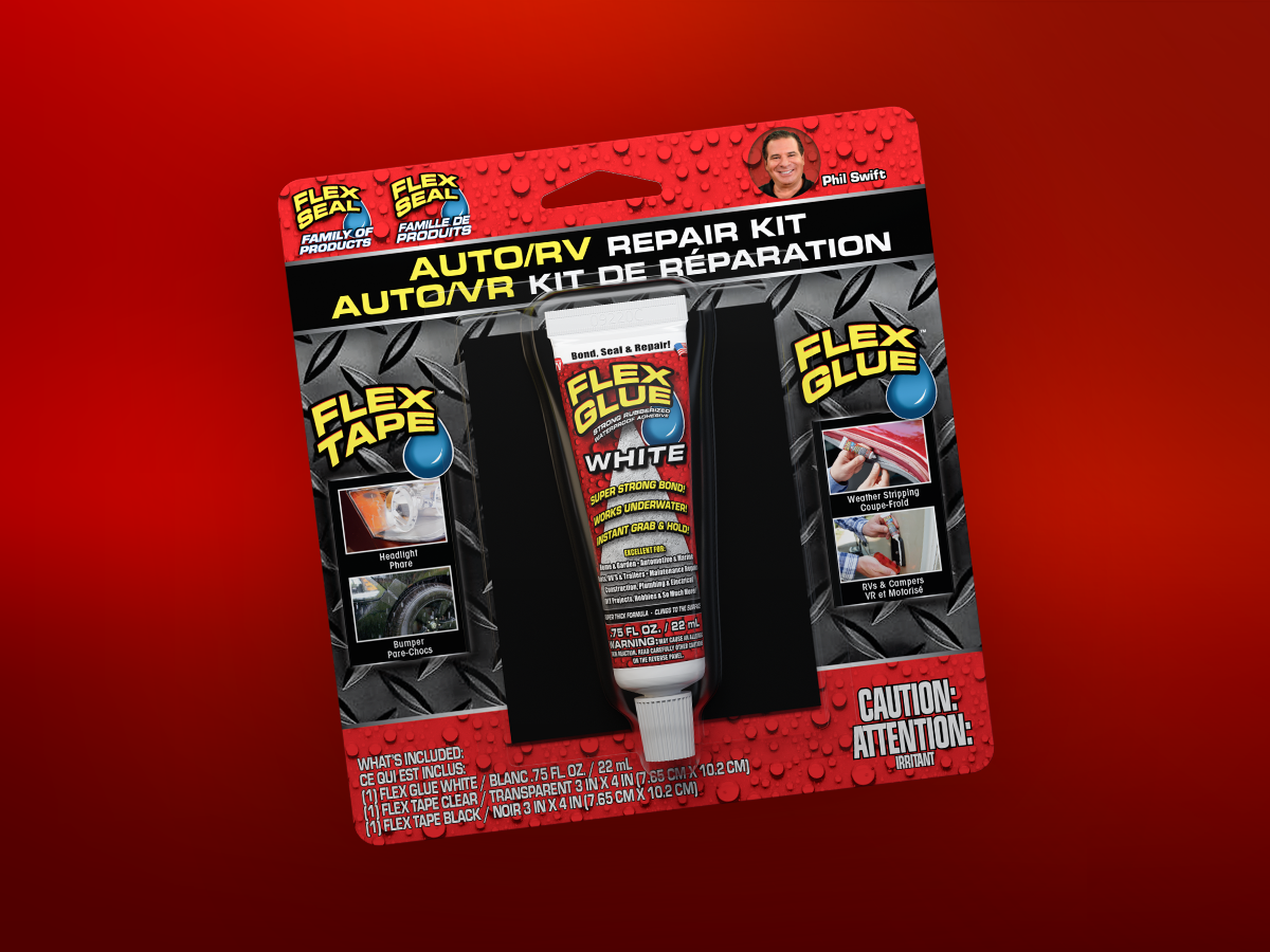 The Auto/RV Repair Kit is perfect for quick repairs on cars, trucks and RVs