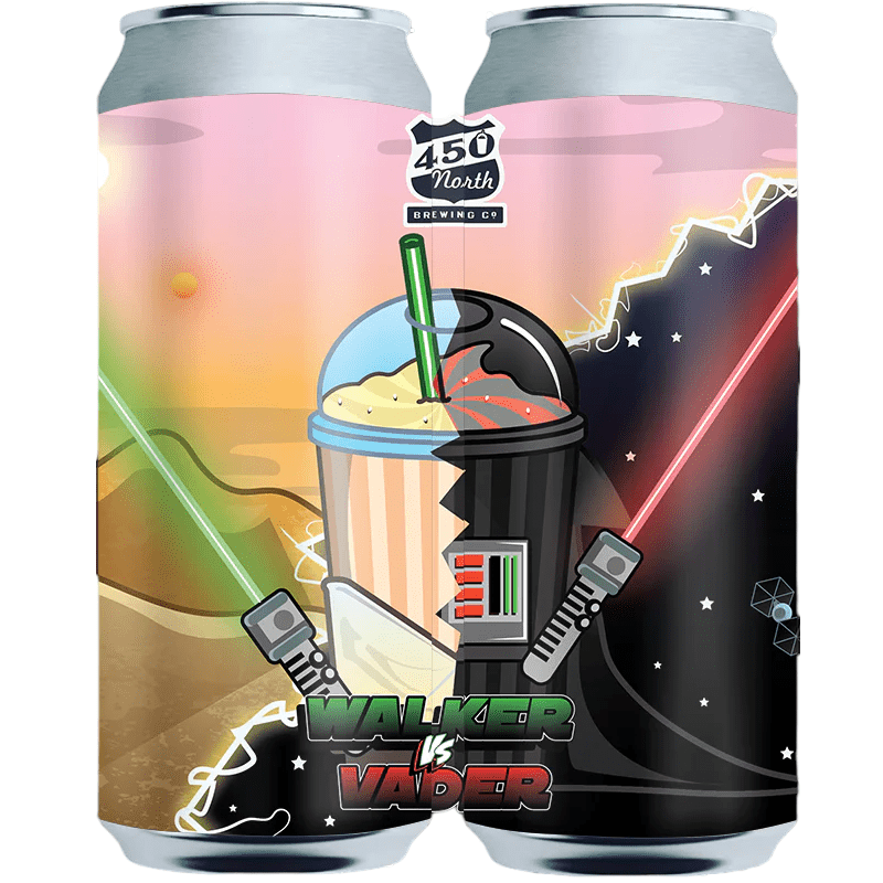 450 North Brewing Co. Walker vs Vader Slushy XXL Sour Ale Beer 4-Pack