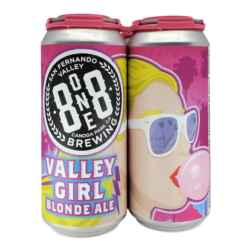 8one8 Brewing 'Valley Girl' Blonde Ale Beer 4-Pack