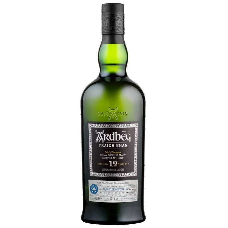 Ardbeg 'Traigh Bhan' 19 Years Old 2023 Islay Single Malt Scotch Whisky