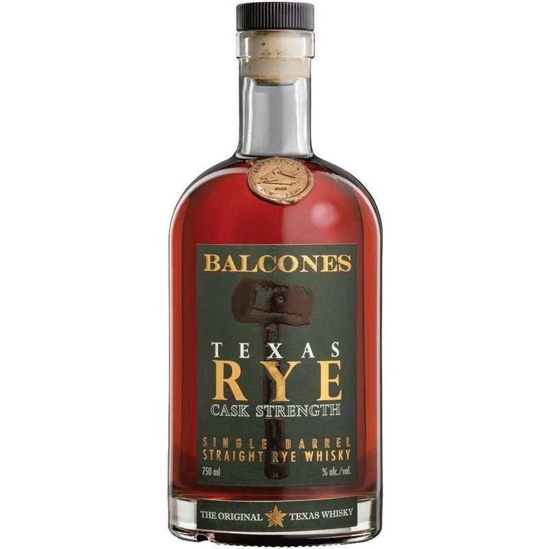 Balcones Texas Rye Cask Strength Single Barrel Straight Rye Whisky