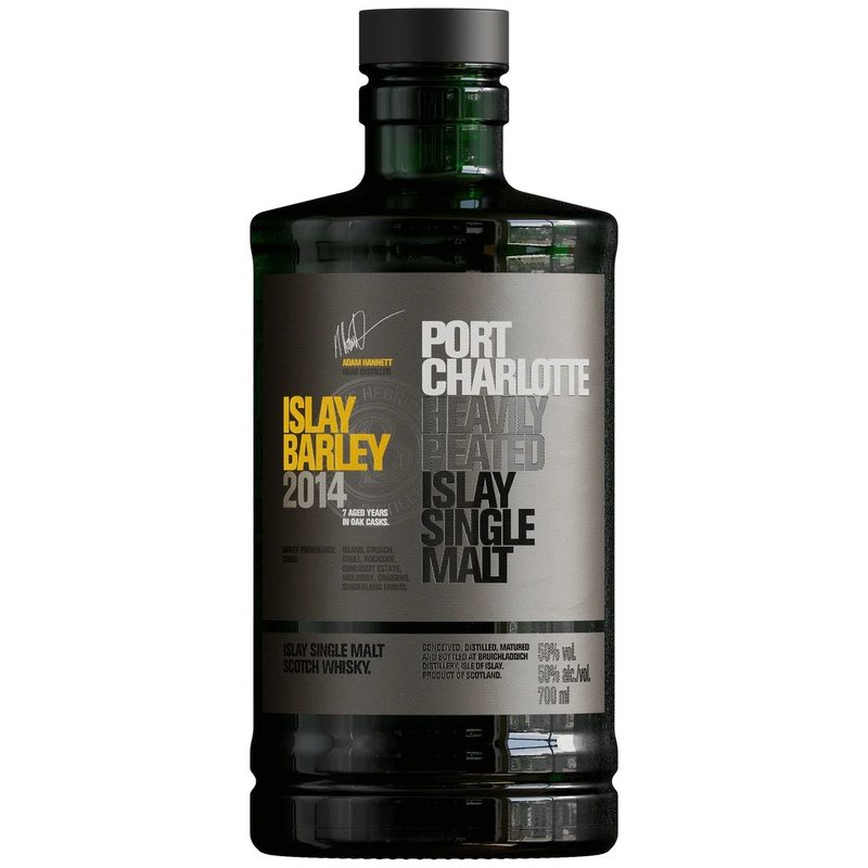 Bruichladdich Port Charlotte Heavily Peated Islay Barley 2014 Single Malt Scotch Whisky