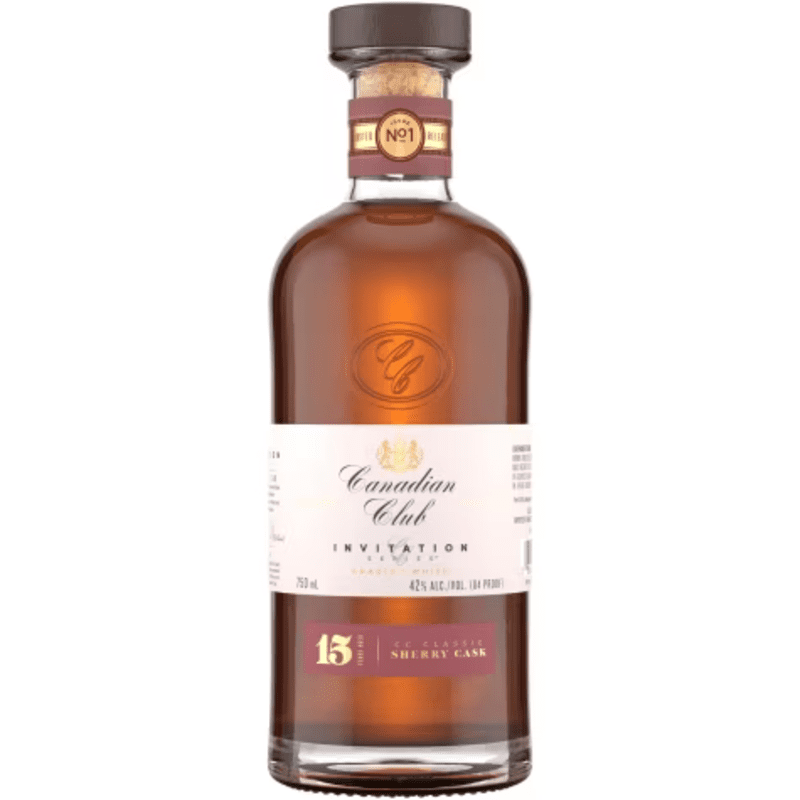 Canadian Club Invitation Series 15 Year Old Sherry Cask Canadian Whisky