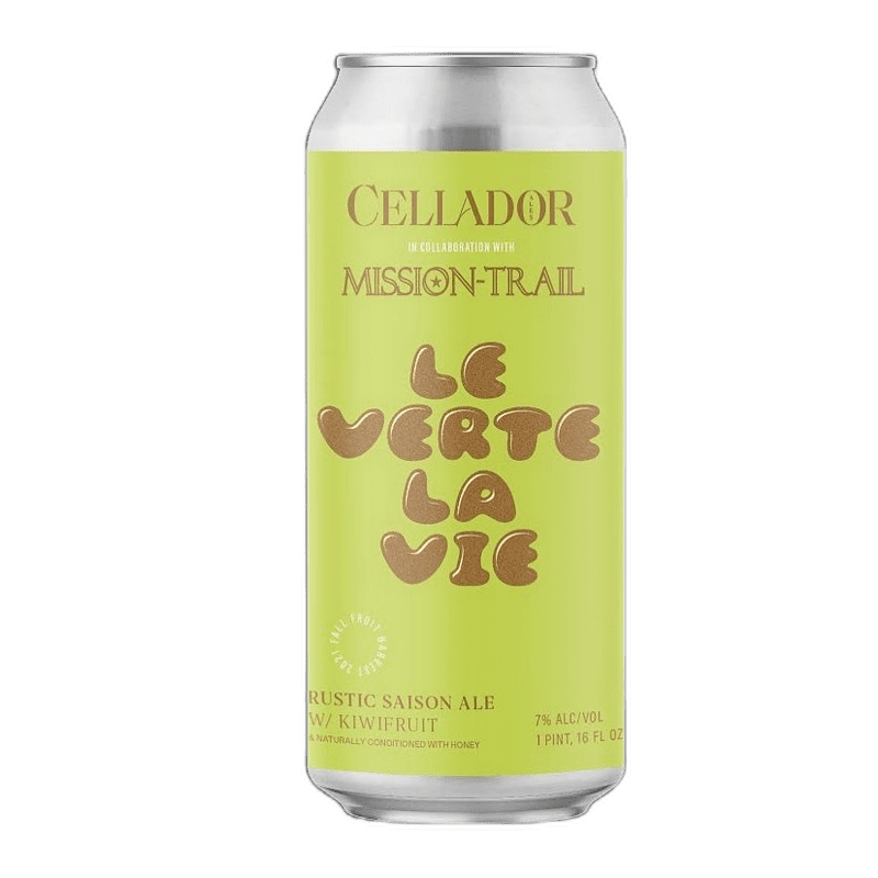 Cellador Ales Le Verte La Vie Rustic Saison Ale Beer 4-Pack