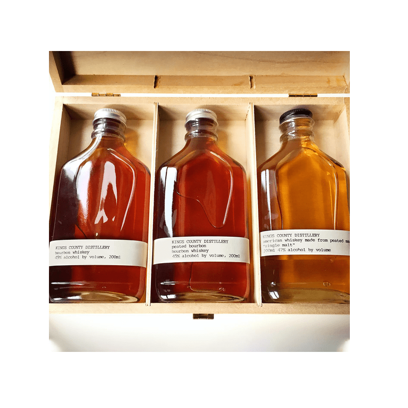 Kings County Distillery Aged Whiskey 3-Pack Gift Set